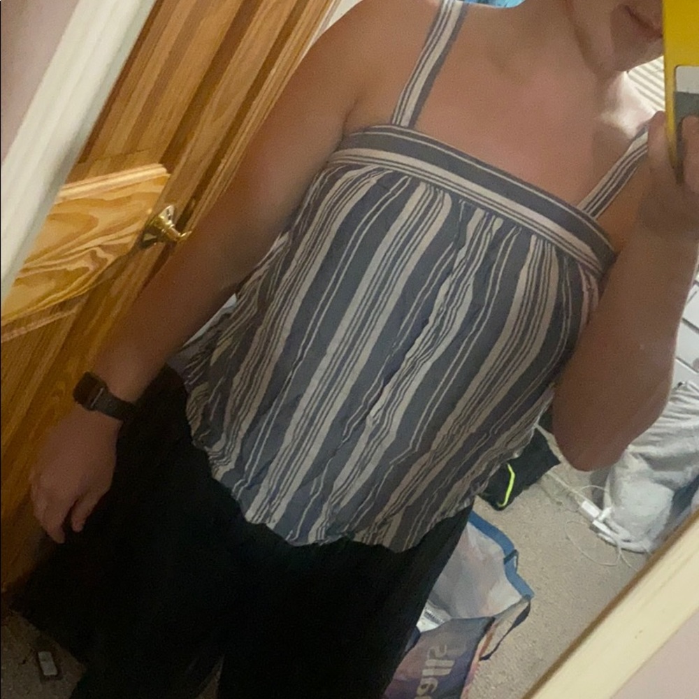 Striped tank top